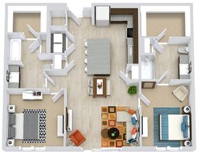Meridian 1105 floor plan